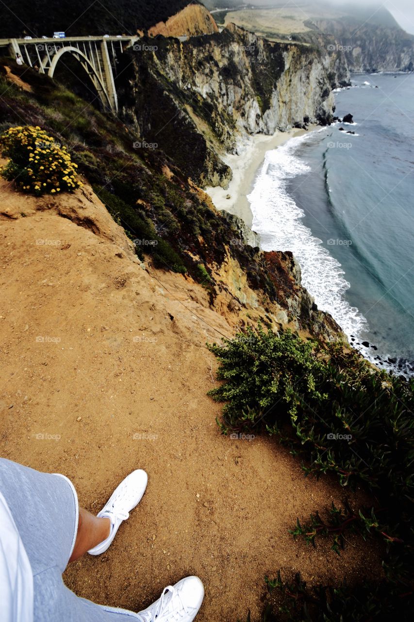 The Bixby bridge on Highway one