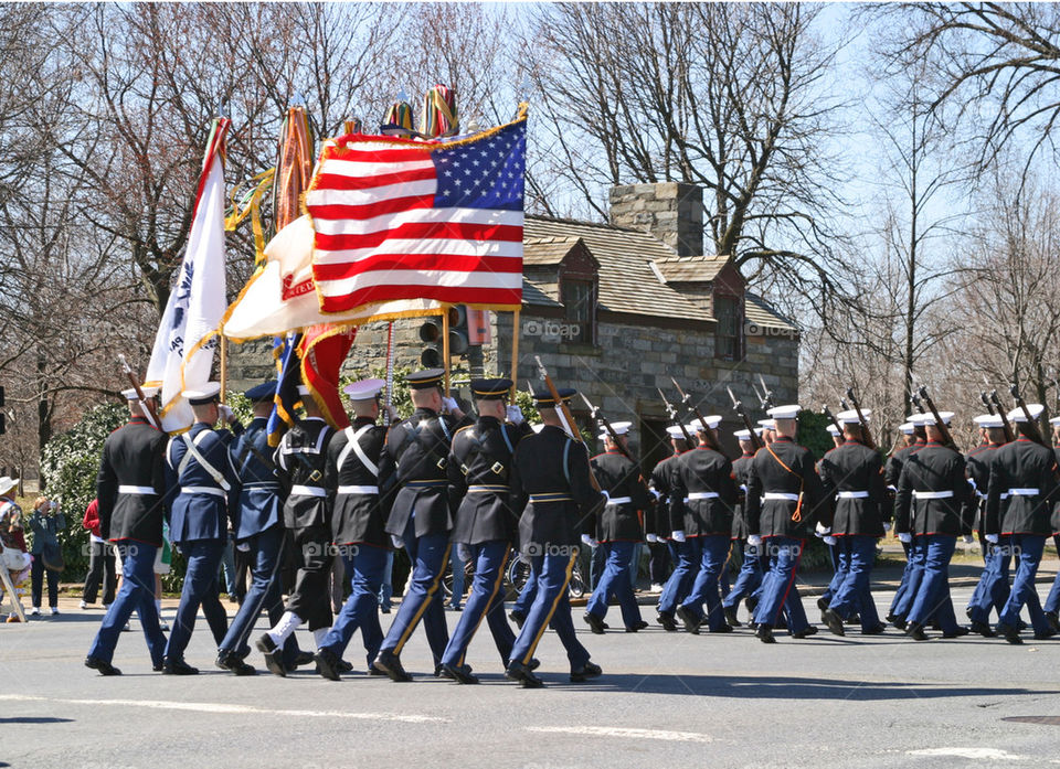 American parade.