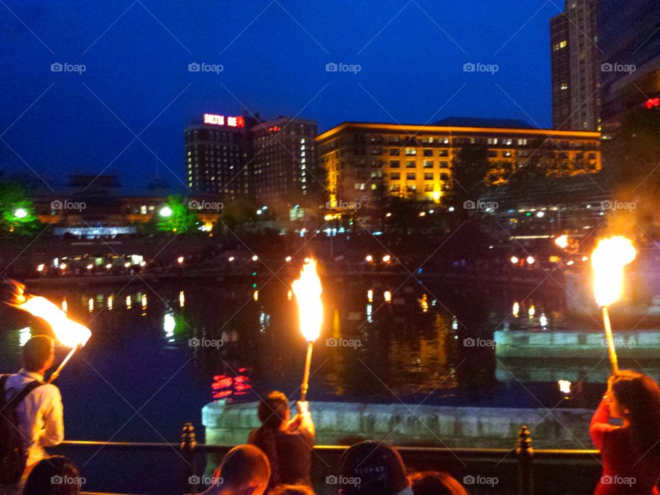 Waterfire- An Artistic expression/ celebration
