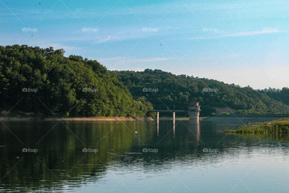 A lake in Serbia "Garashi"