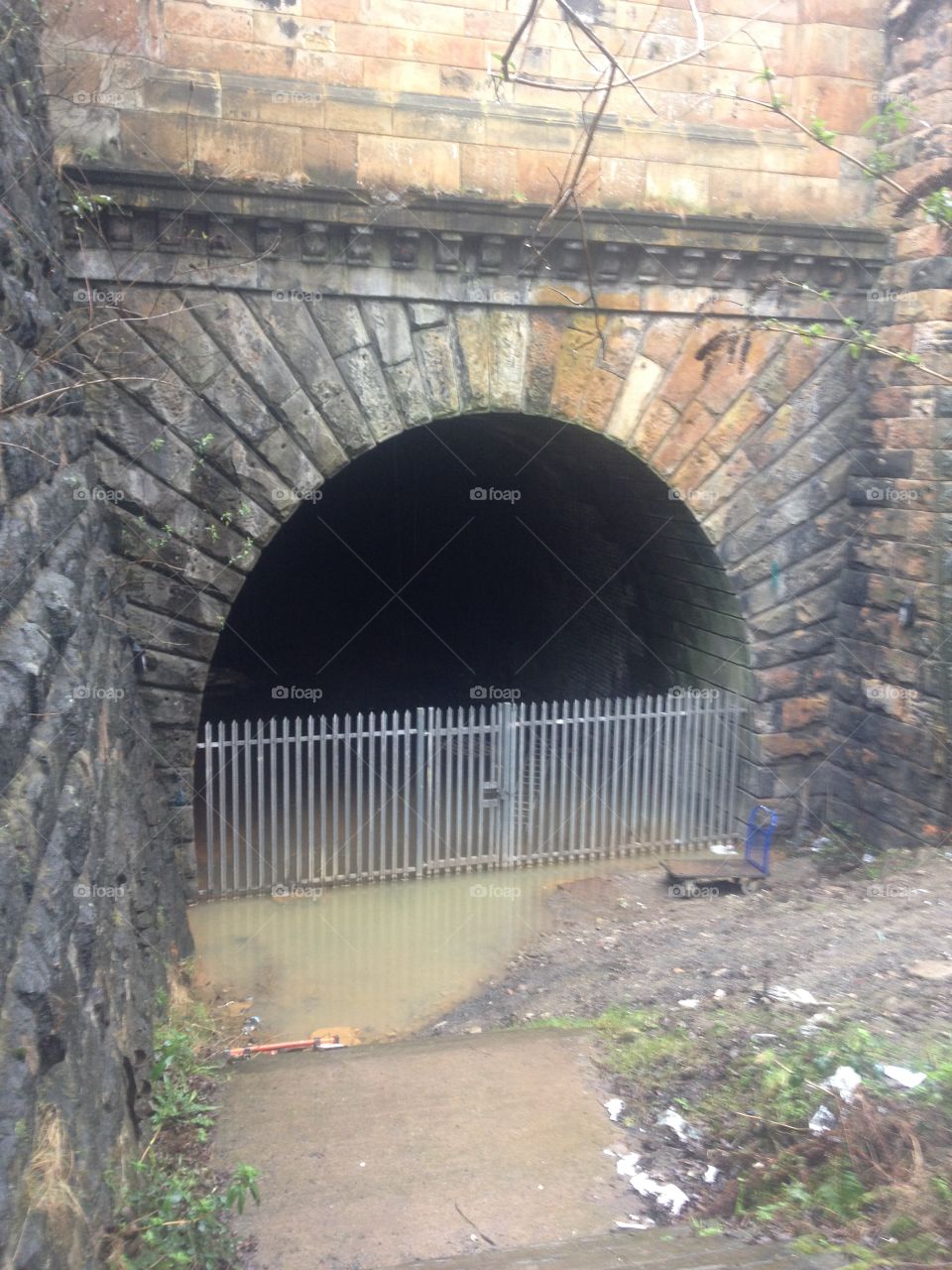 Forgotten railway tunnel 