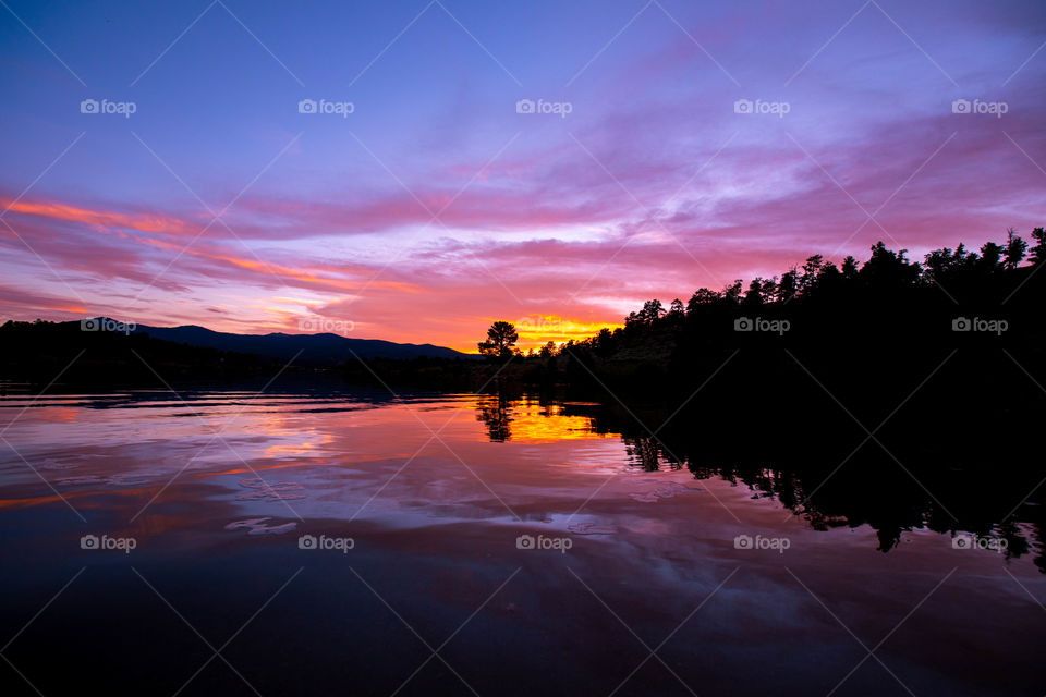 Colorado sunset 