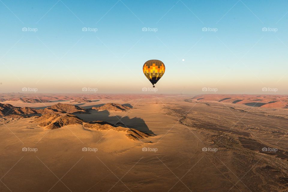 Ballon in namibia