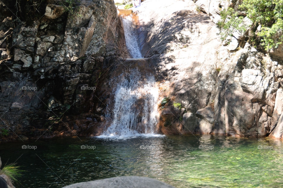 Water, Waterfall, Nature, Rock, River