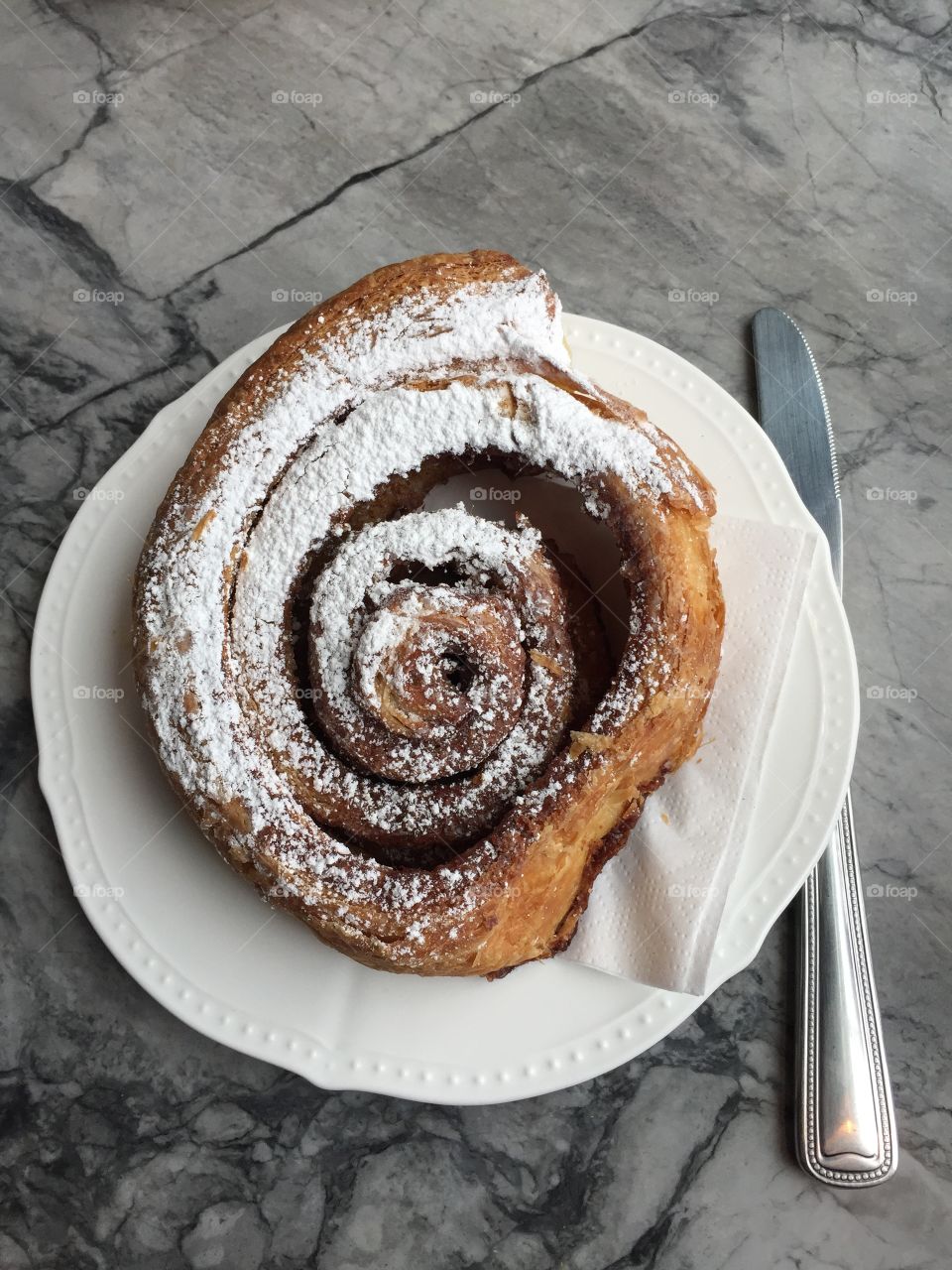 Yummy cinnamon swirl!