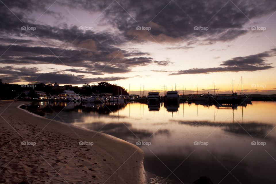 Sunset at Port Stephens
