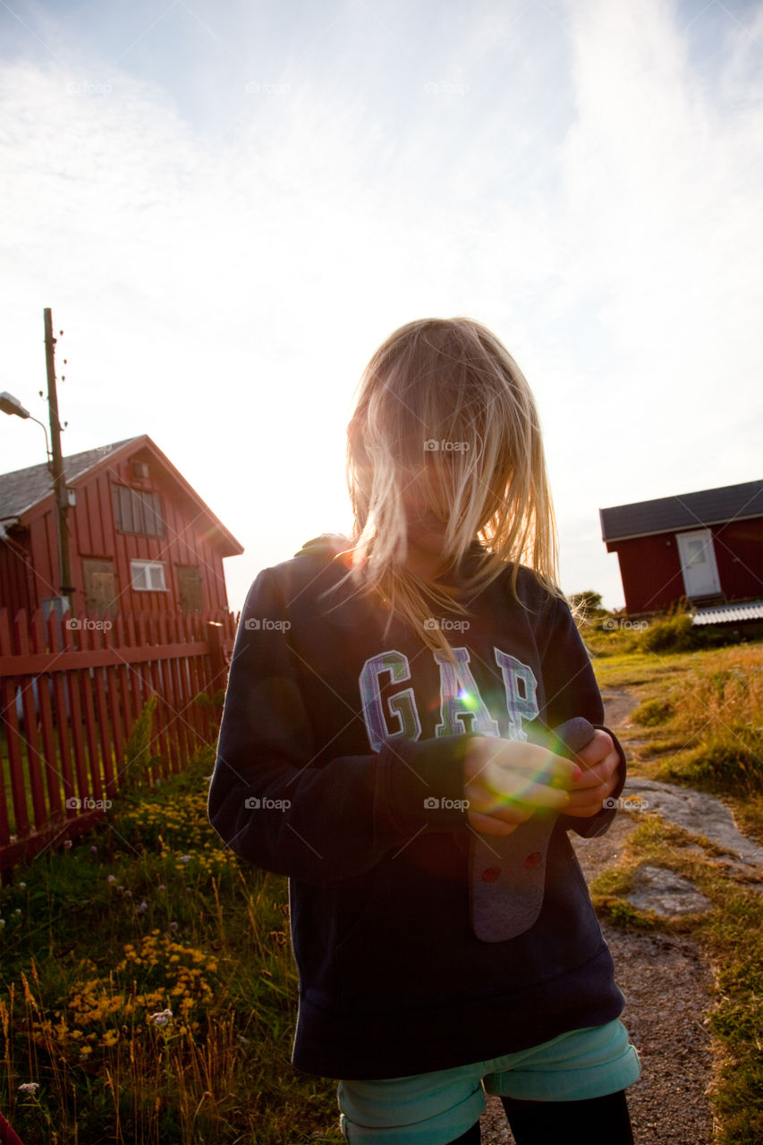 Summer Childhood. Måseskär Sweden 