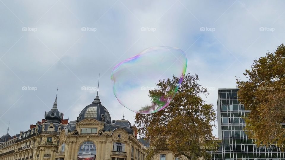 bubble in the sky