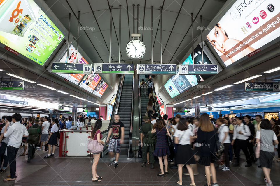 BTS siam station