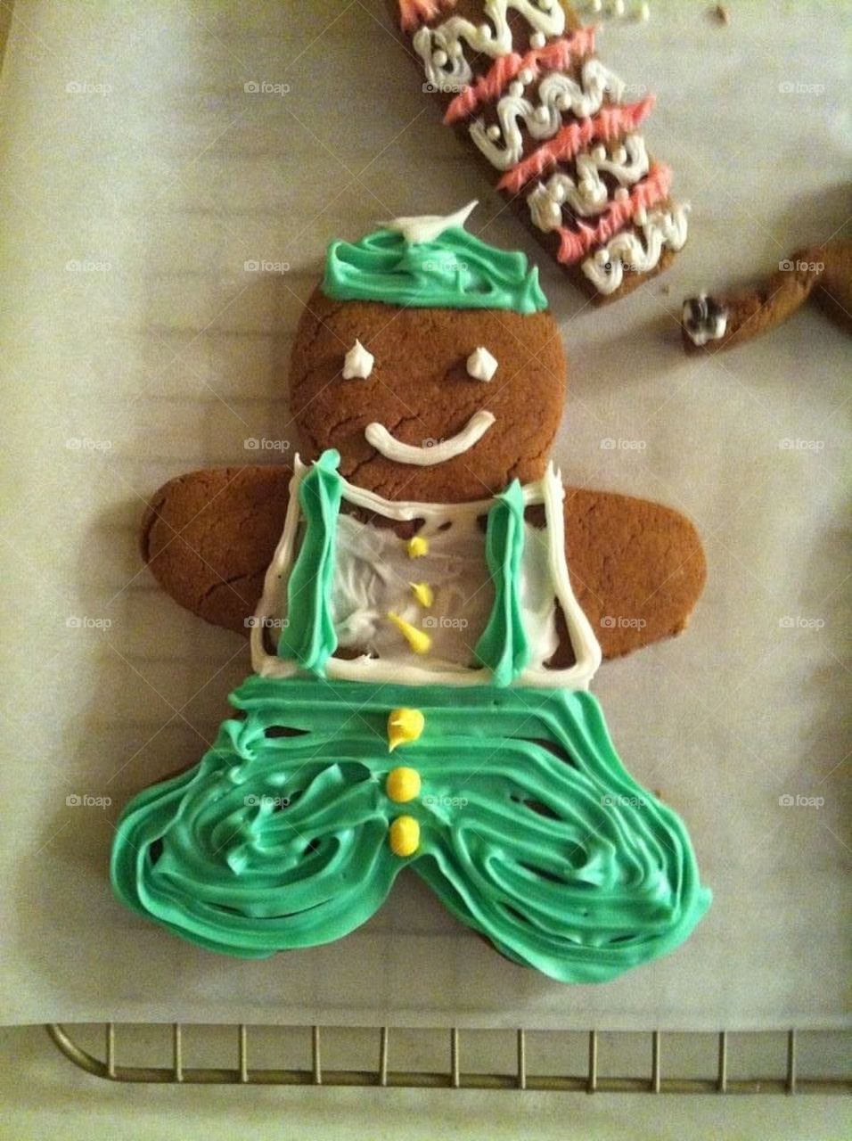 Lederhosen Gingerbread Man