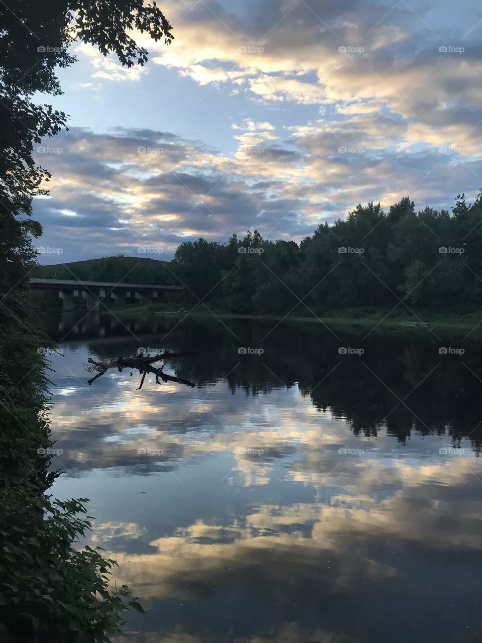 Sky reflection 