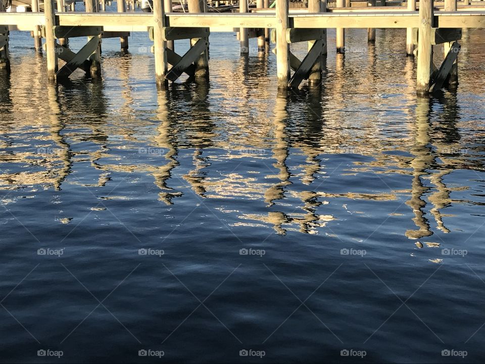 Water, No Person, Bridge, River, Reflection