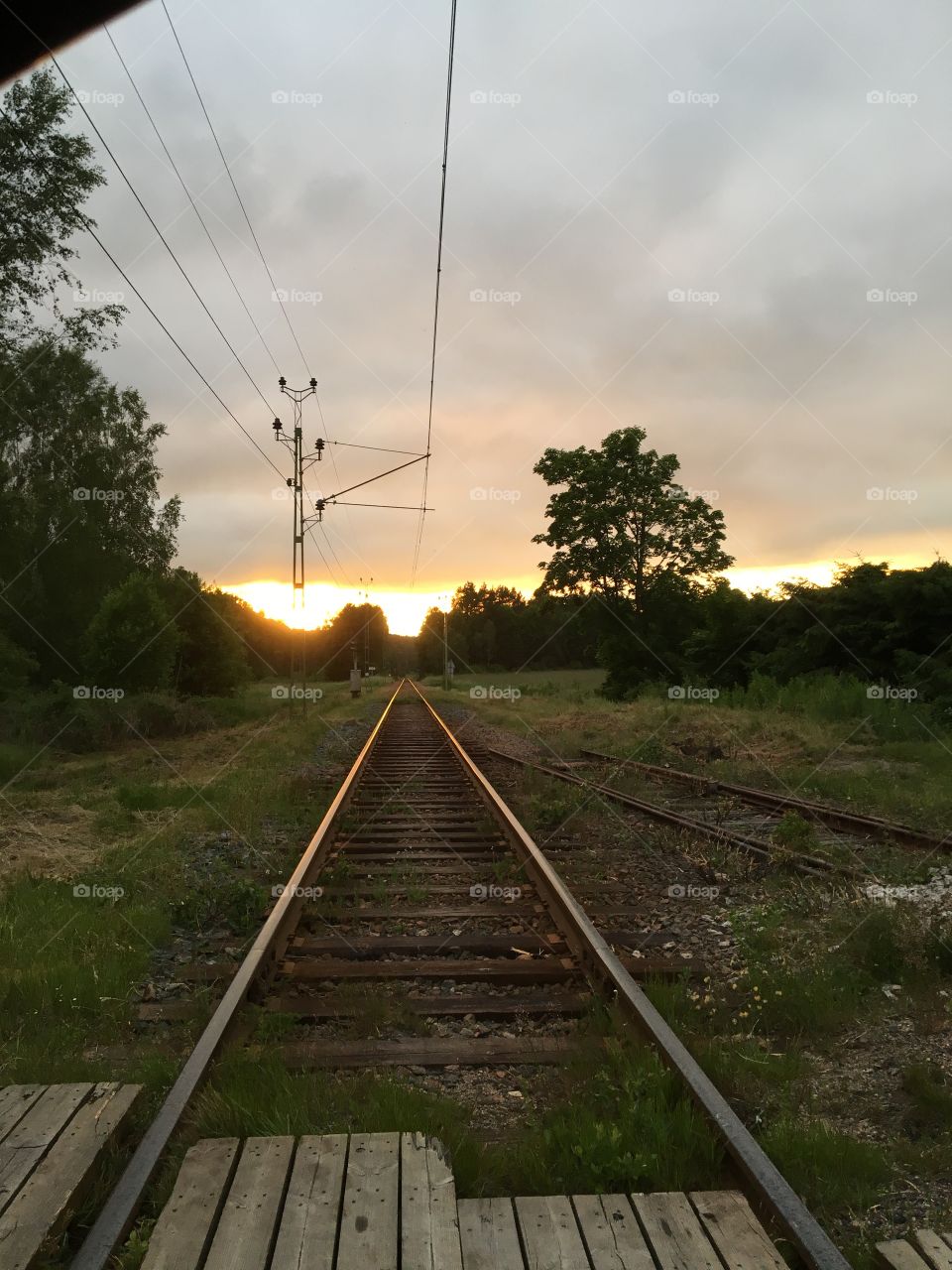Railroad ridge