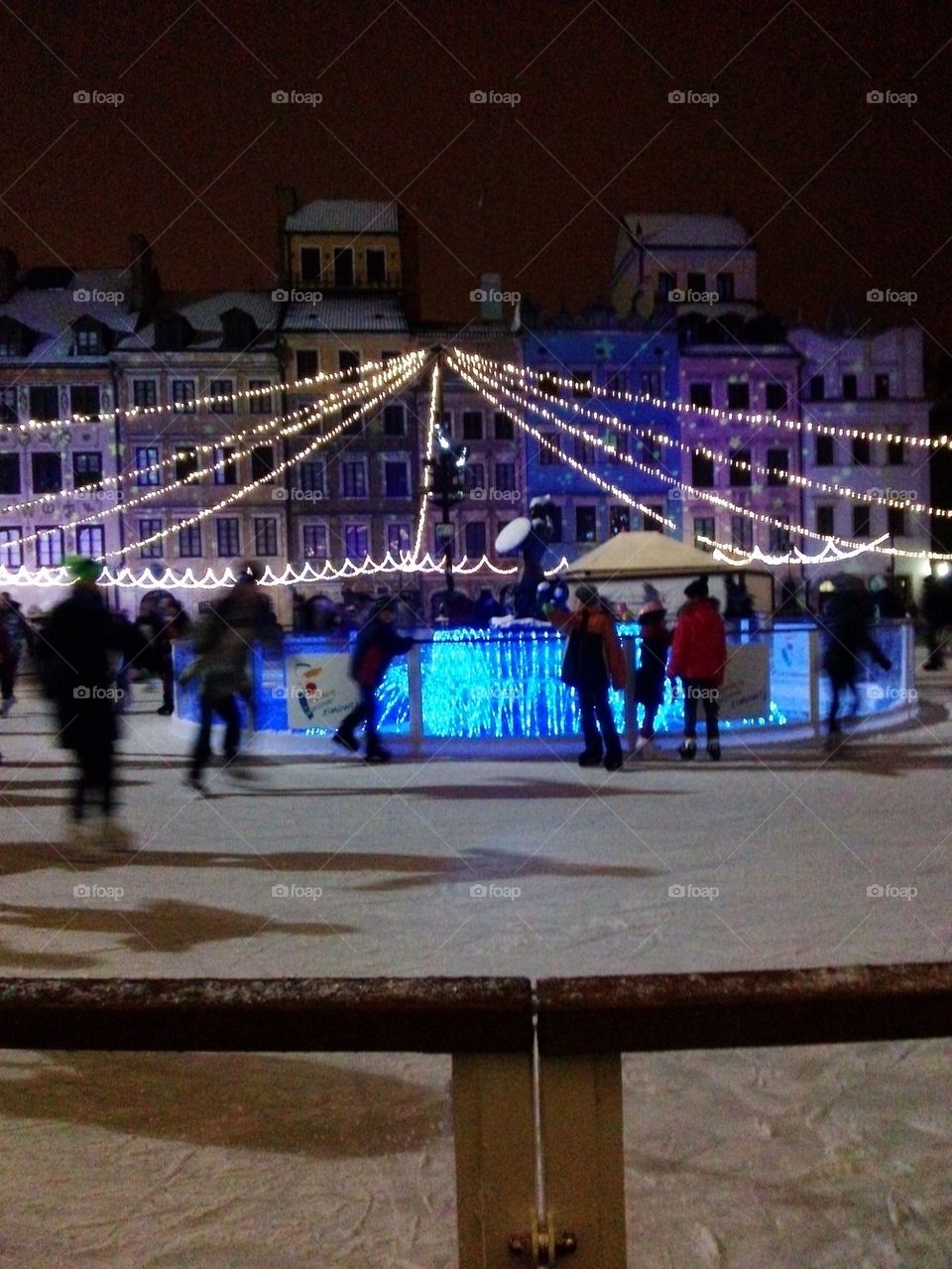 outdoor ice skating