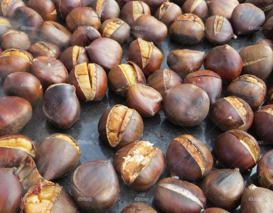 Roasted sweet chestnut