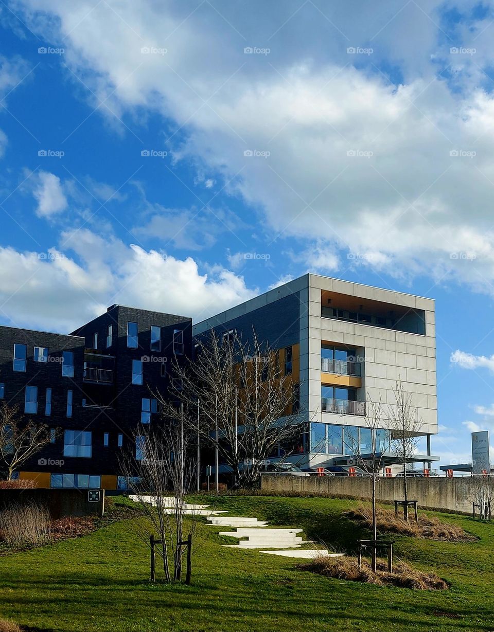 modern house's belgium