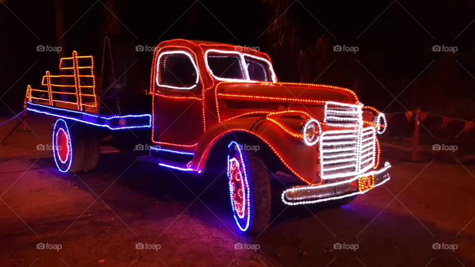 Red Truck Lights