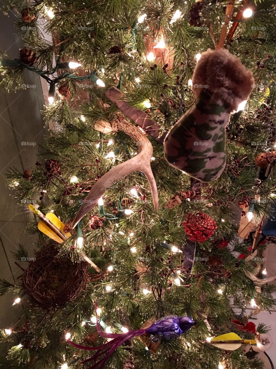 Hunting Christmas Tree