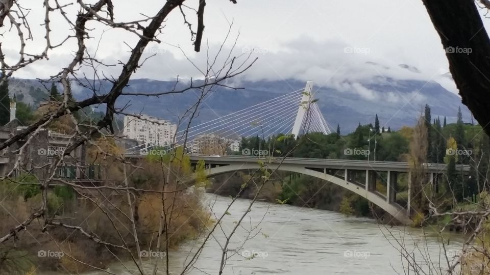 Water, Bridge, River, Nature, No Person