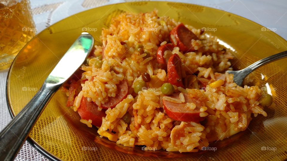 Arroz de forno