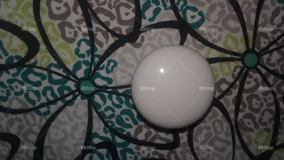 white knob on an refurbished  file cabinet