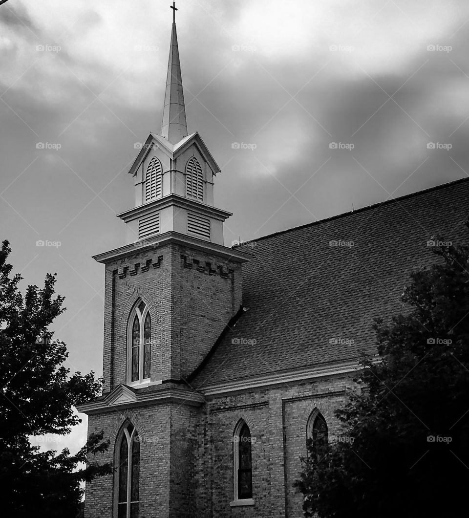 Centenary United Methodist Church—taken in Pentwater, Michigan 