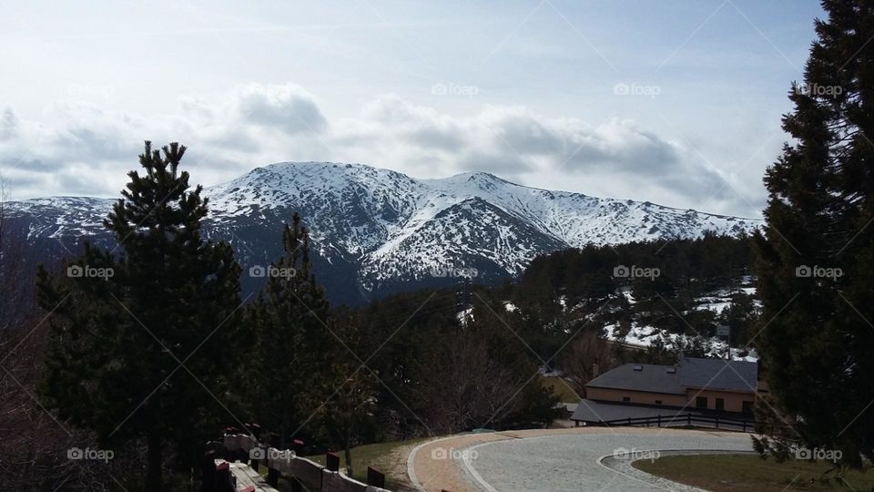 Nieve montaña 