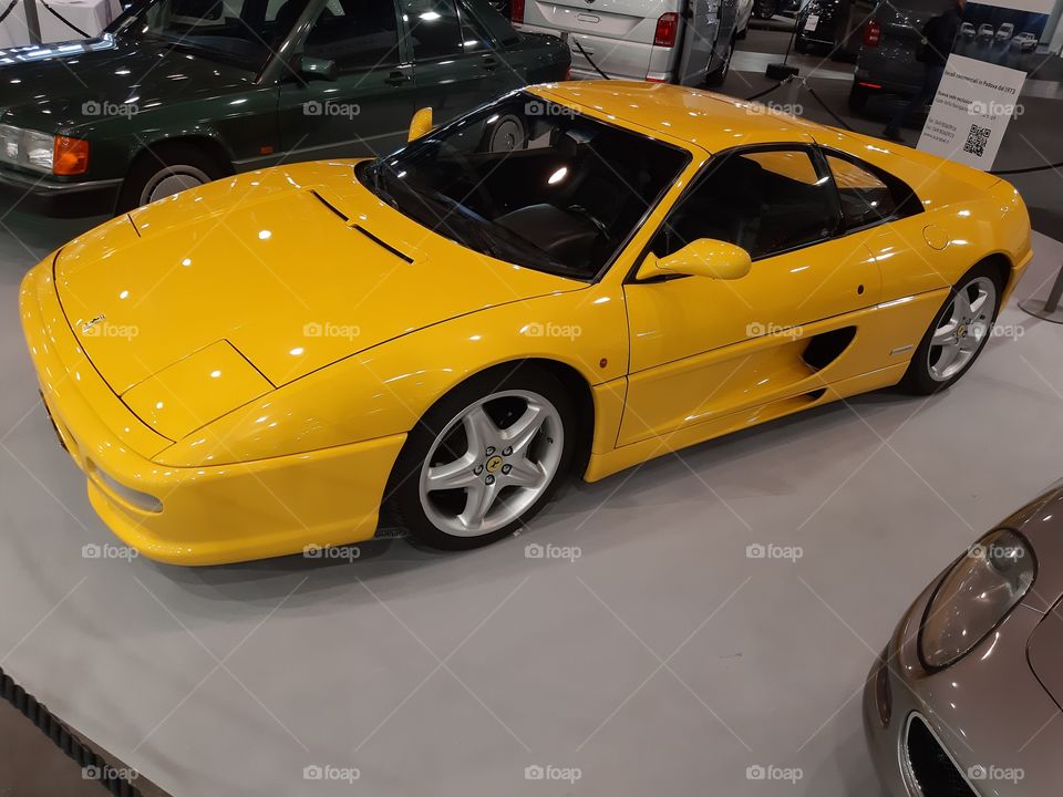 Ferrari yellow
