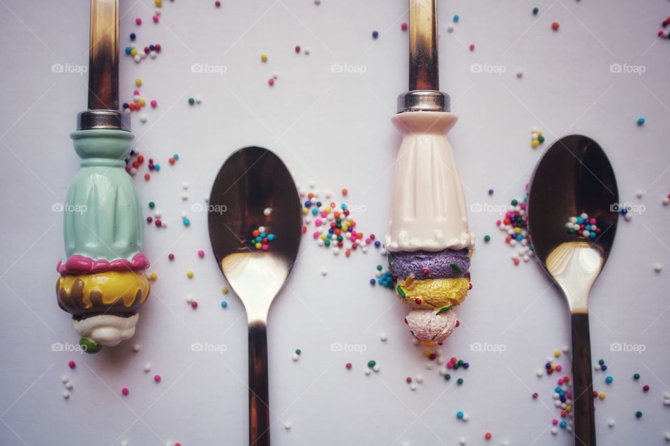 my cute icecream-spoon collection