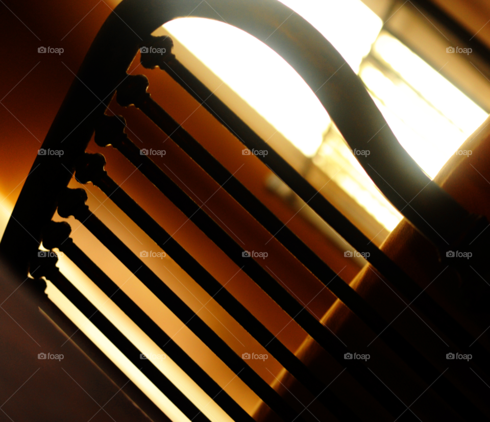 abstract lines window bed by lightanddrawing