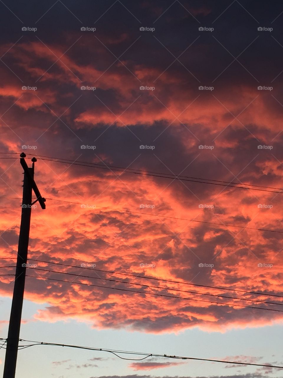 Red sky at night... sailors delight 