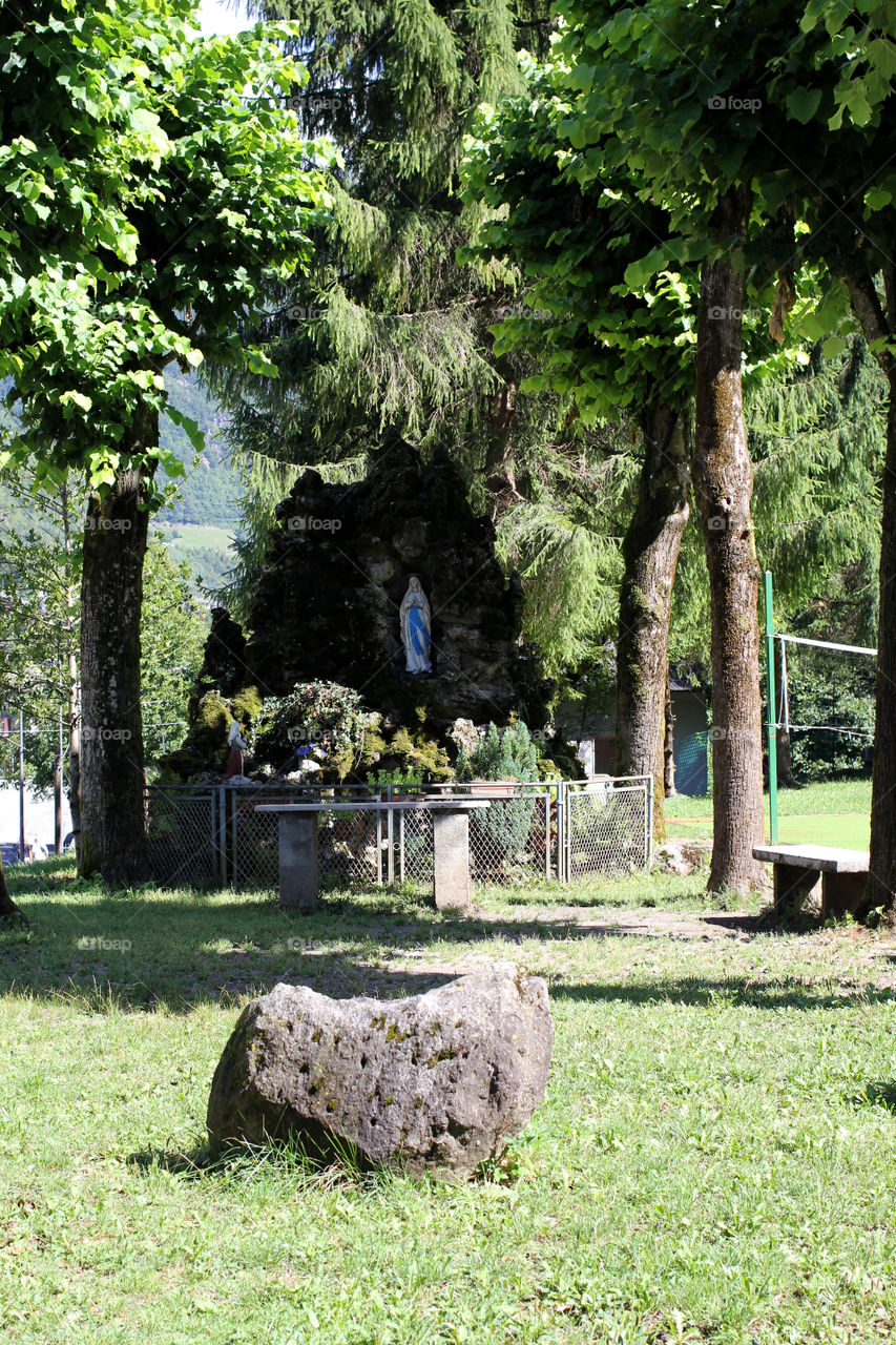 Italy, the village of Gandelino, province