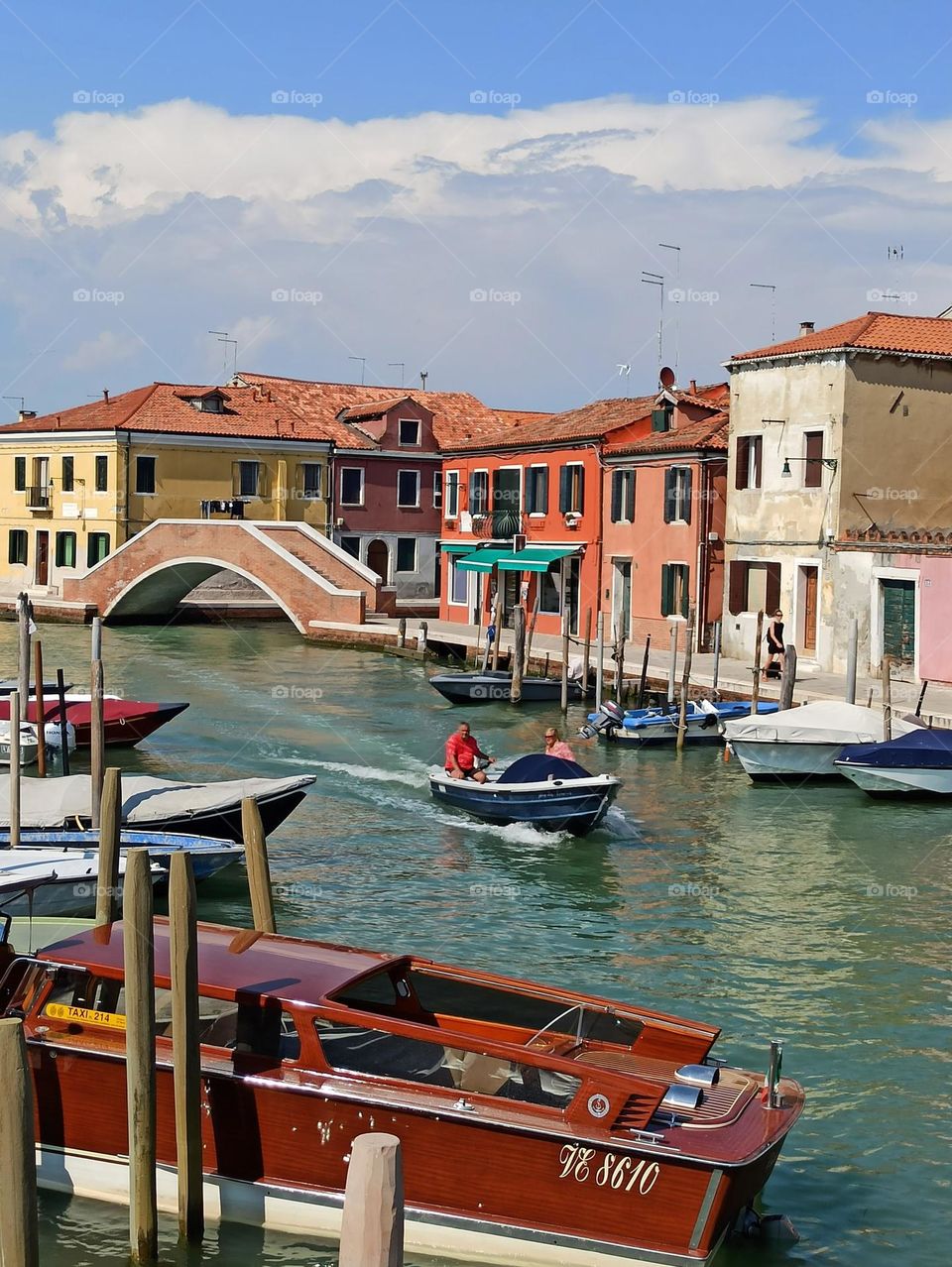 Unforgettable trip to Italy. Venice. Murano and Burano islands.