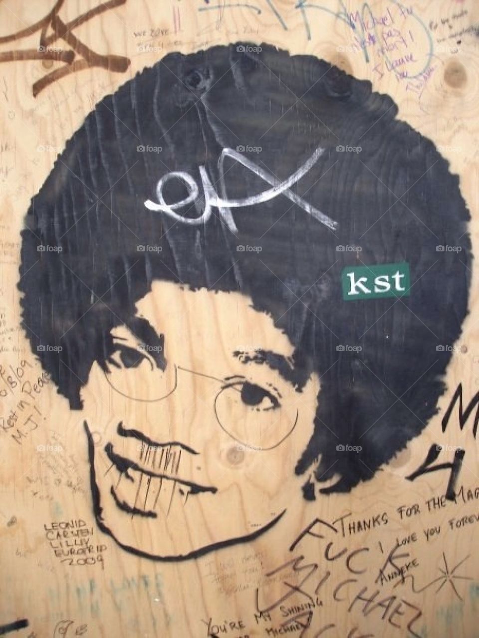 Michael Jackson Graffiti 