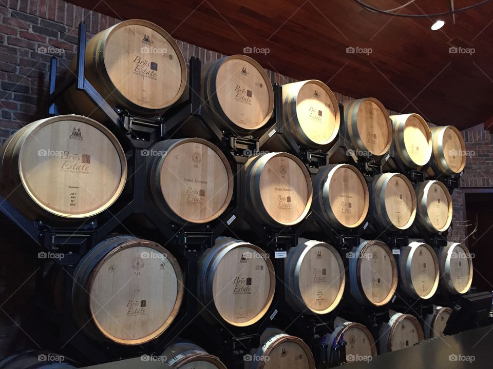 Barrels of Fun. Brys Estate Winery and Vineyard
Old Mission Peninsula, Michigan