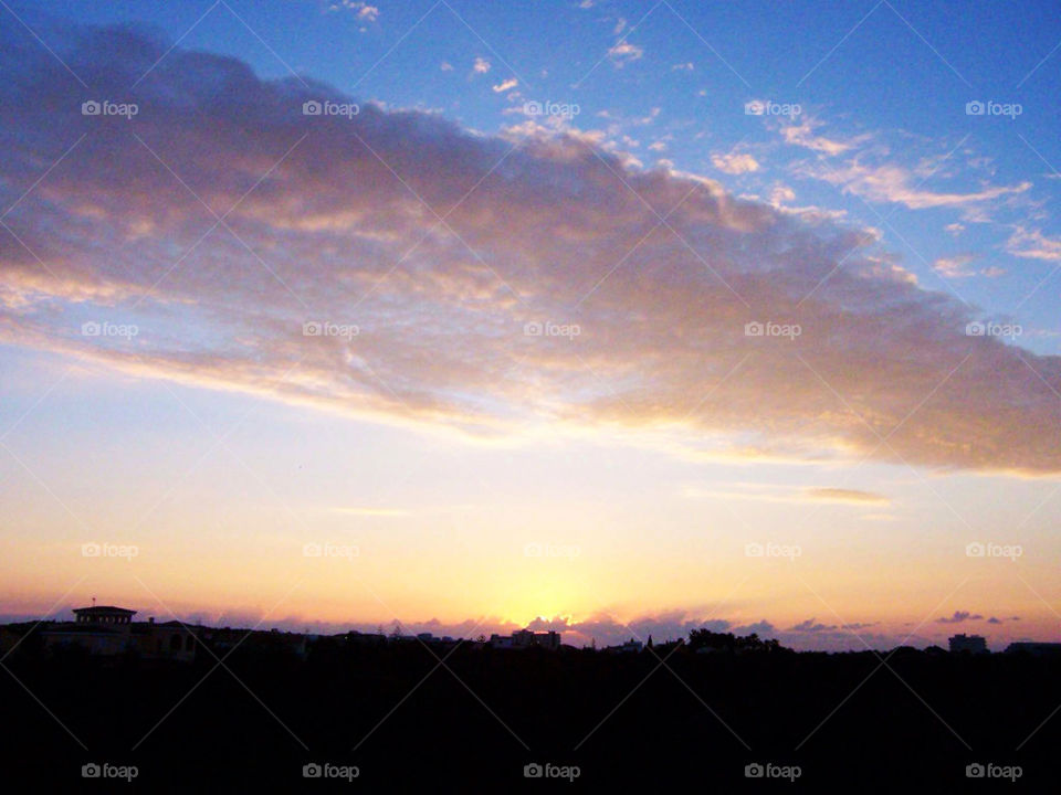 sky sunset clouds sunrise by kmcw1405