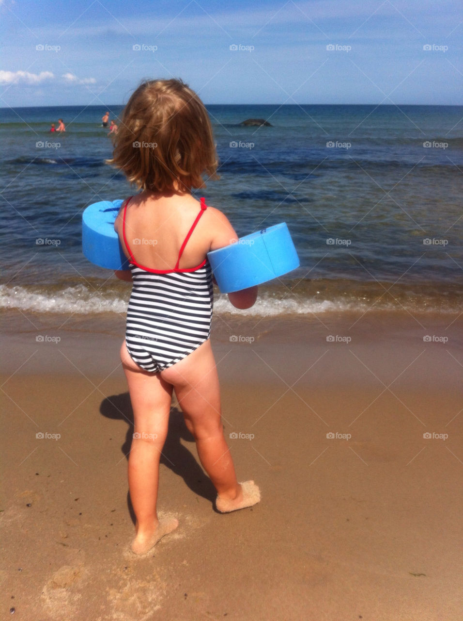 beach sweden girl young by humlabumla1