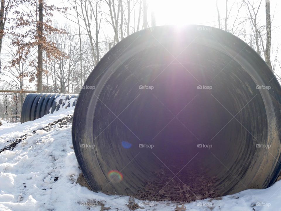 A winter scene plays out at a local city park. It’s cold, but absolutely beautiful. 