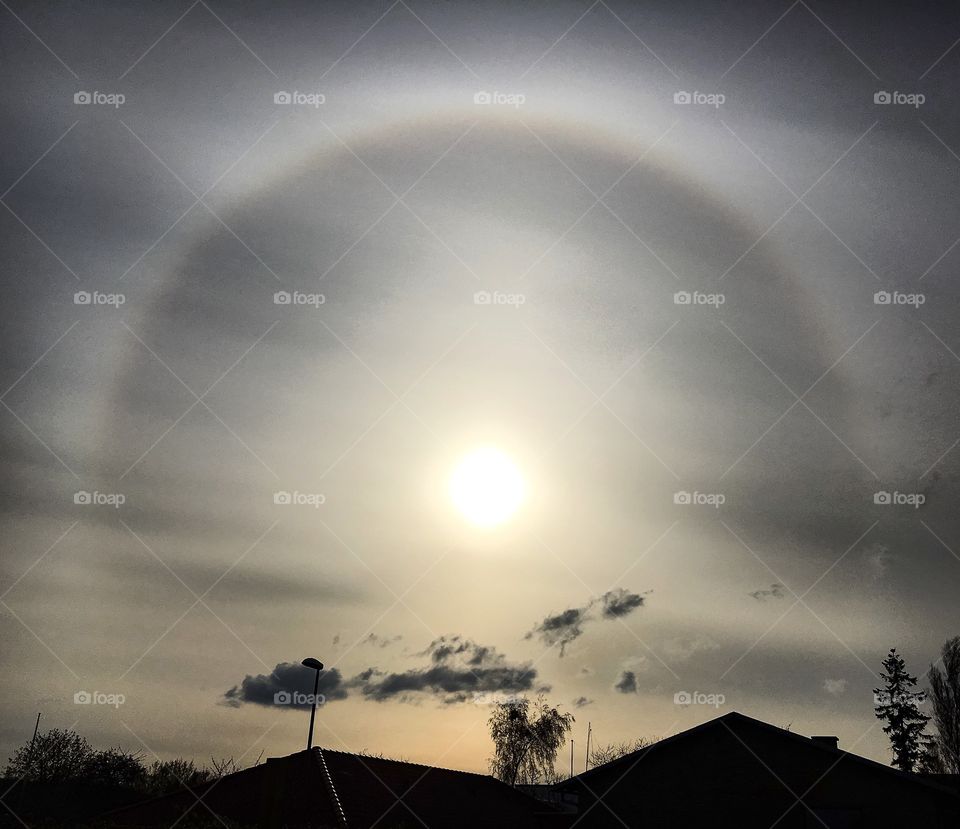 Weather phenomenon - halo