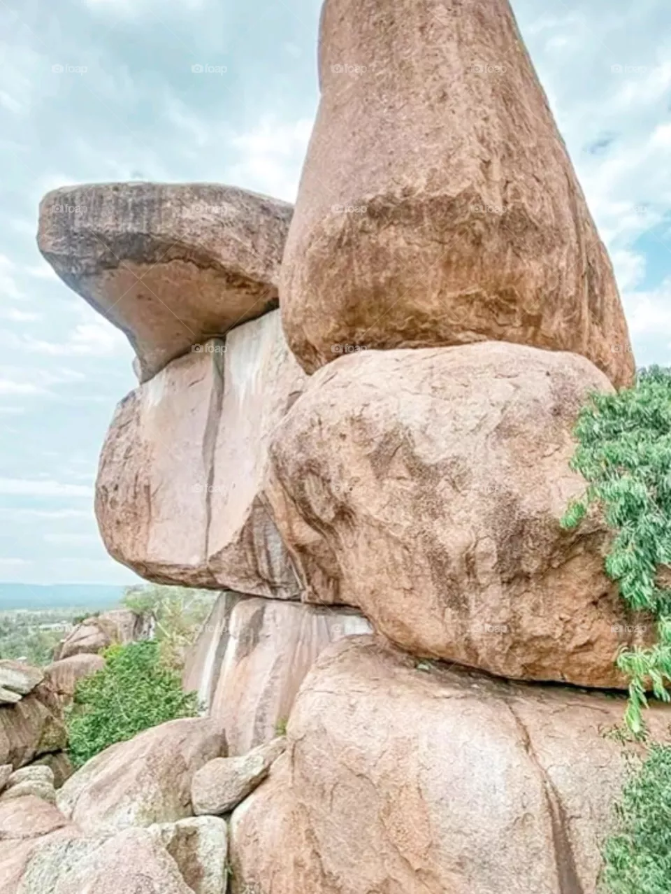 Africa beautiful rock