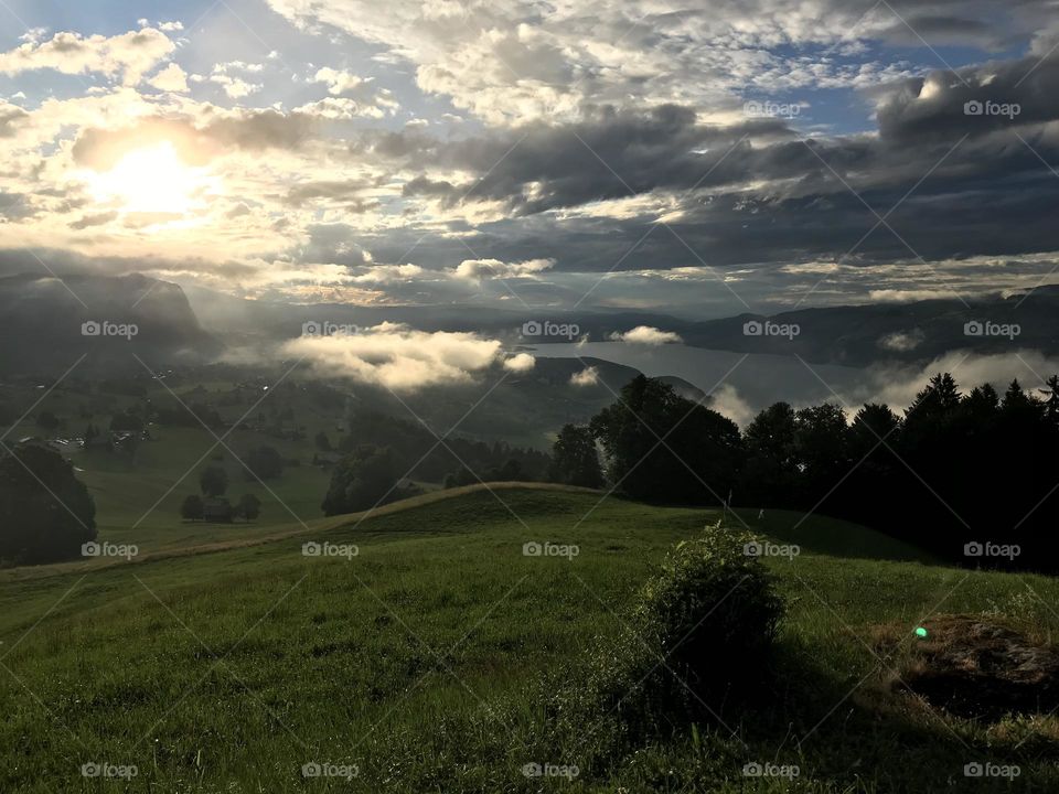 Wolkenhimmel Aussicht Natur
