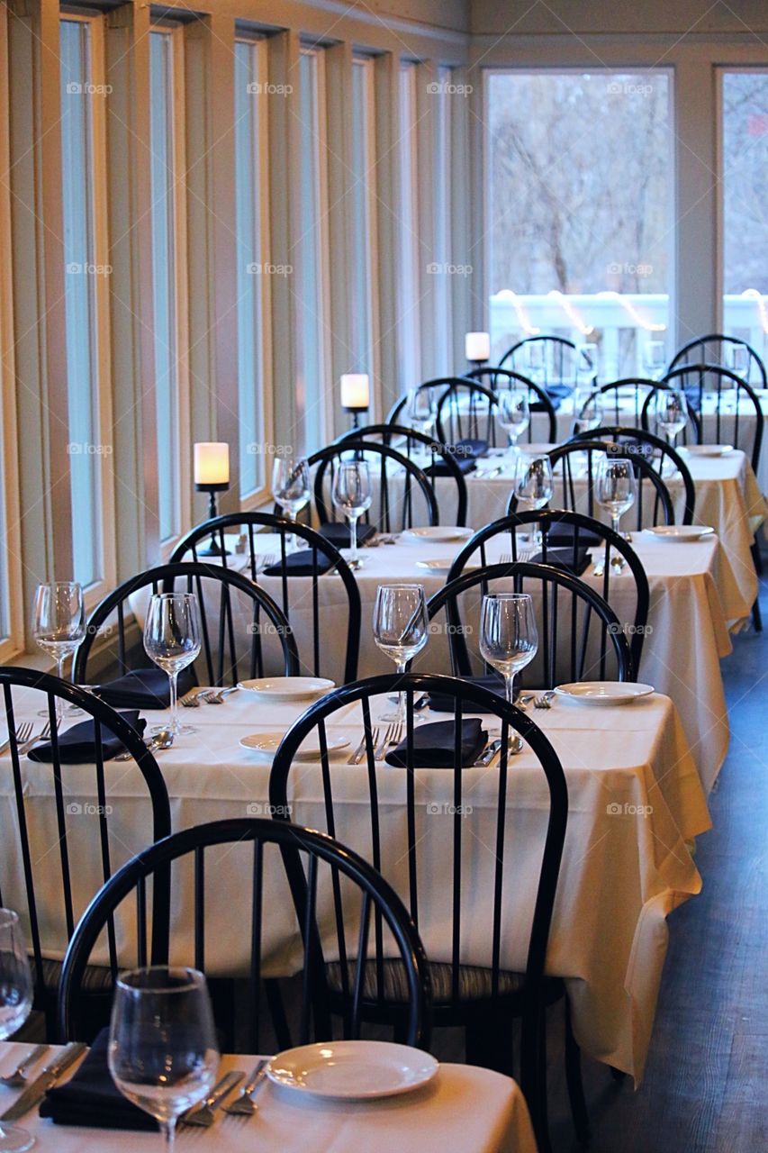 Restaurant dining room