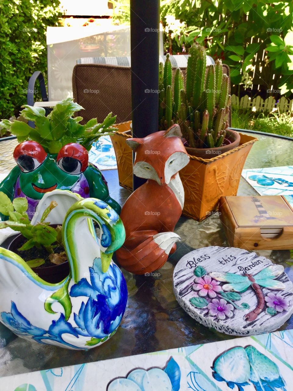 Cute summer garden decorations - family garden 