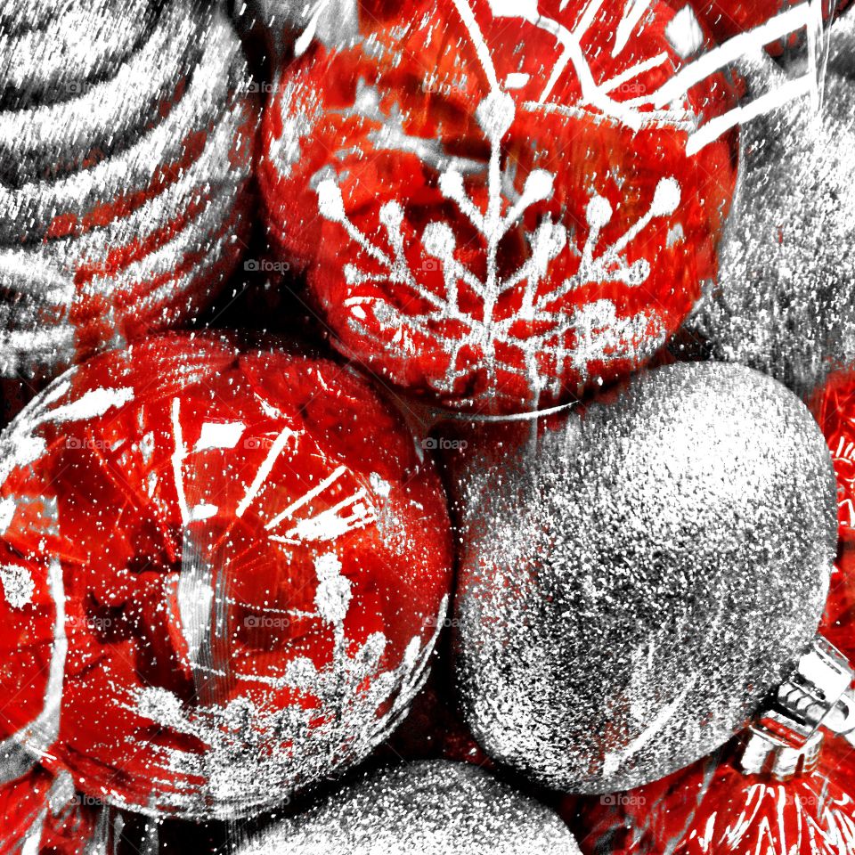 Silver & Red Christmas