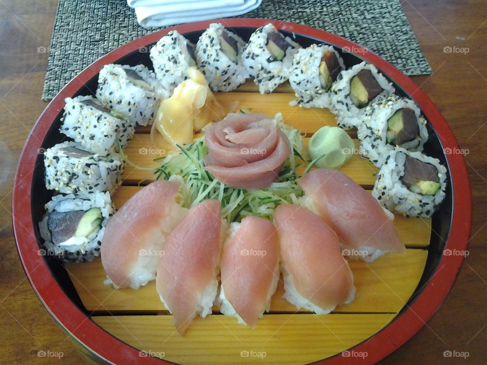 sushi. sushi in costa rica