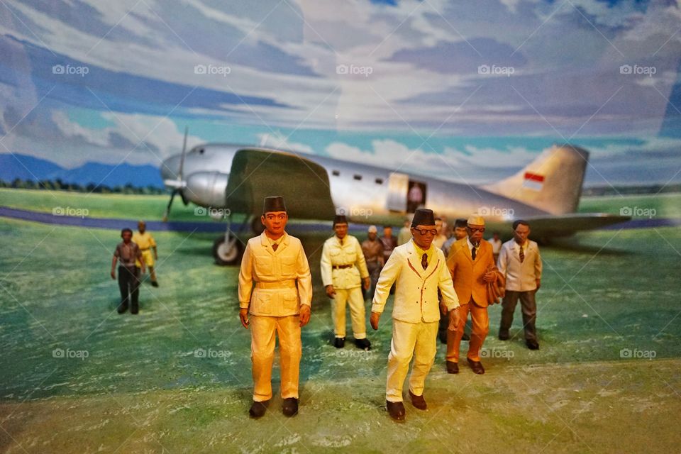 museum property to explain an history event of Indonesia