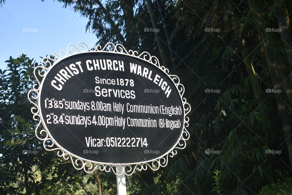 Notice :Sunday services ⛪