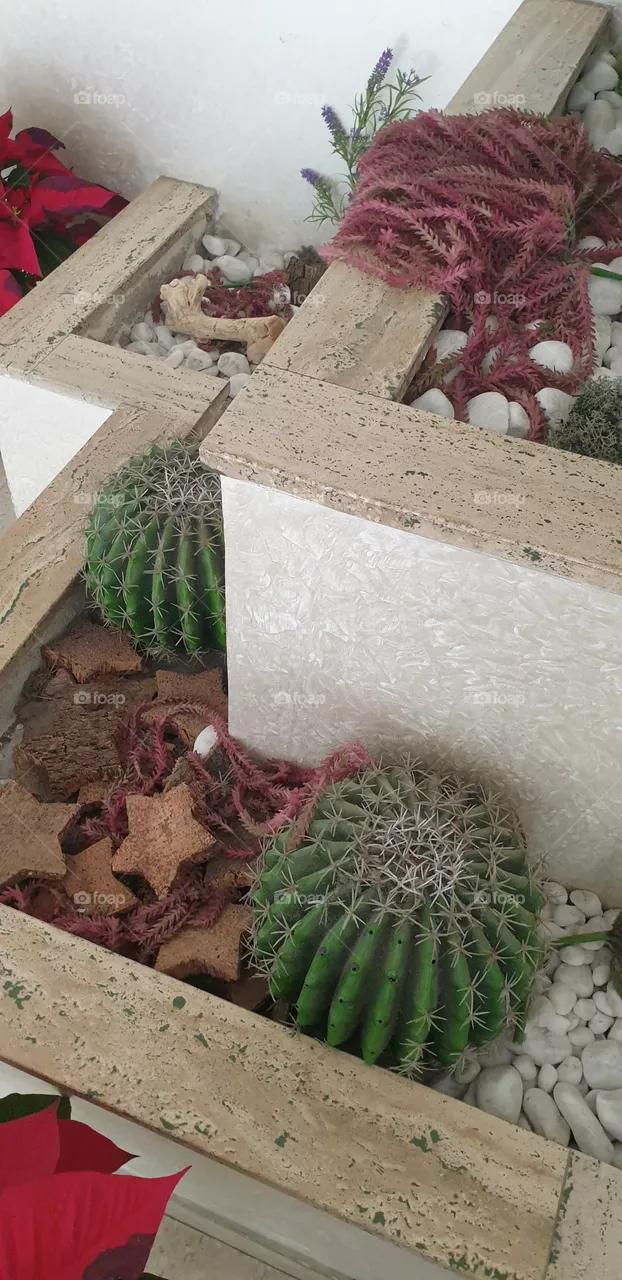 aiuola decorata