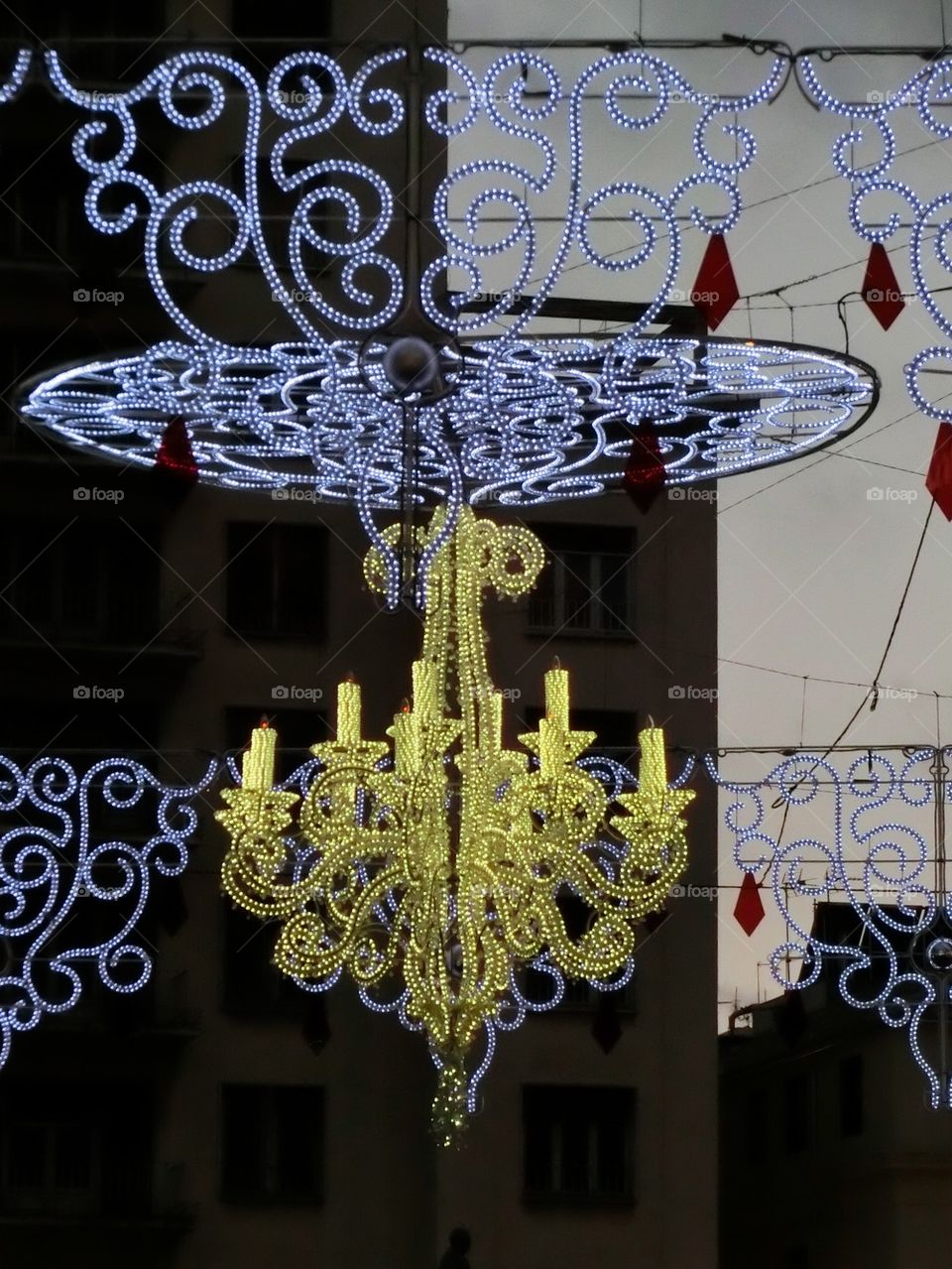Christmas decoration in Malaga