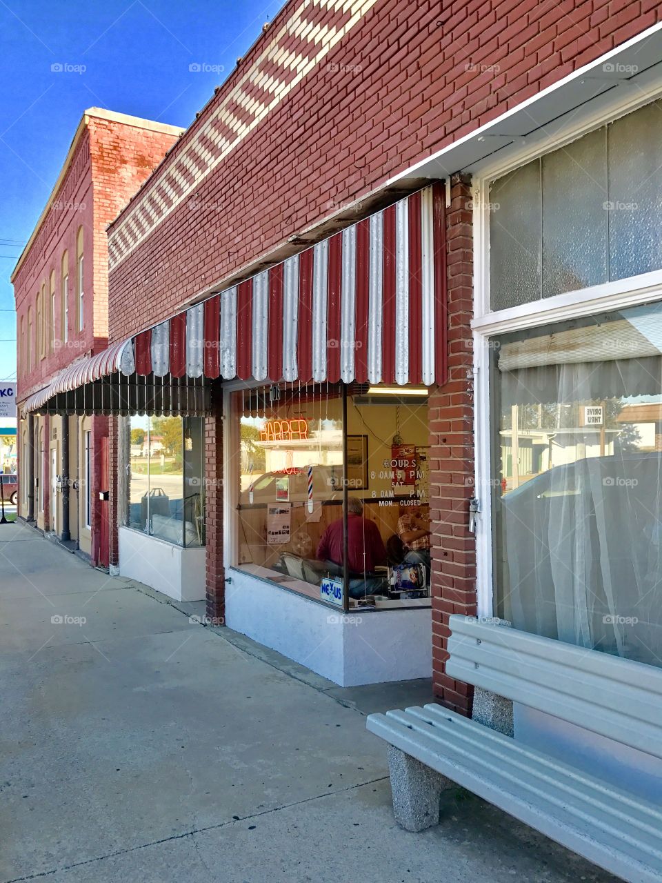 Small Town Barber Shop